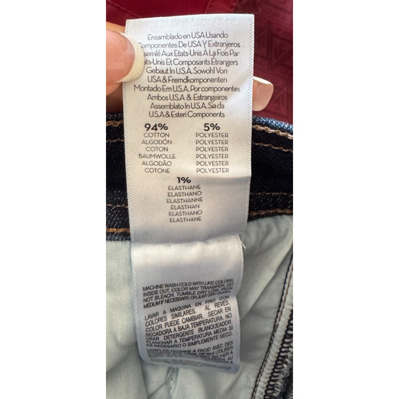 MOTHER The High-Waisted Smokin' Double-Welt Heel Jeans Flared Stretch, 24 - Picture 13 of 14